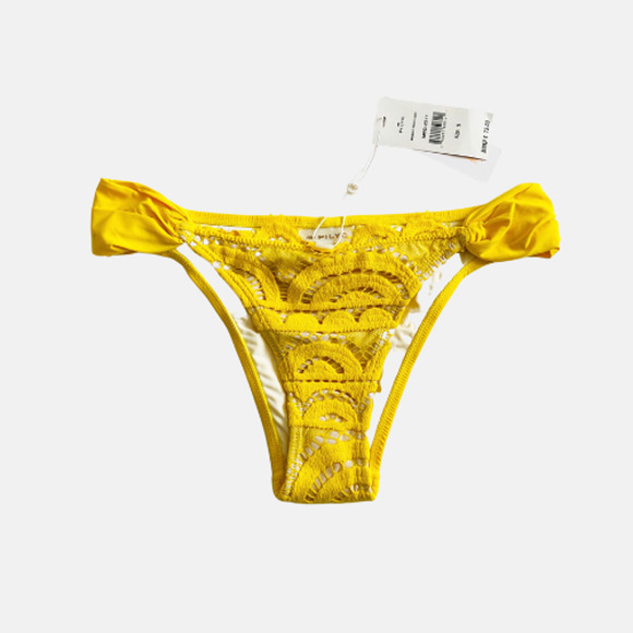 PilyQ Yellow Lace Bikini - Picture 2 of 5